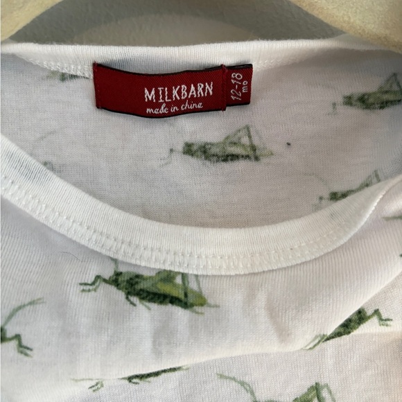 Milkbarn Grasshopper bodysuit with legs size 12-18 - Picture 3 of 5